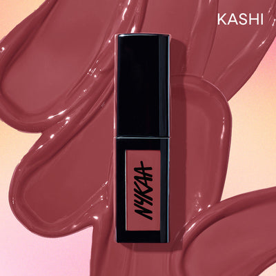 Nykaa Matte to Last Liquid Lipstick - Kashi 19, 5ml - Image 4