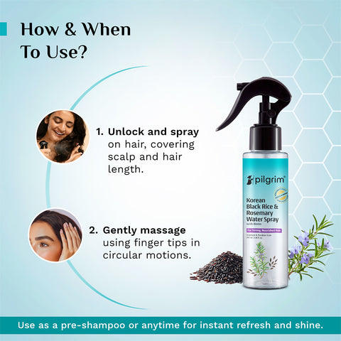 ماء إكليل الجبل الإسباني مع البيوتين من بيلجريم 100 مل