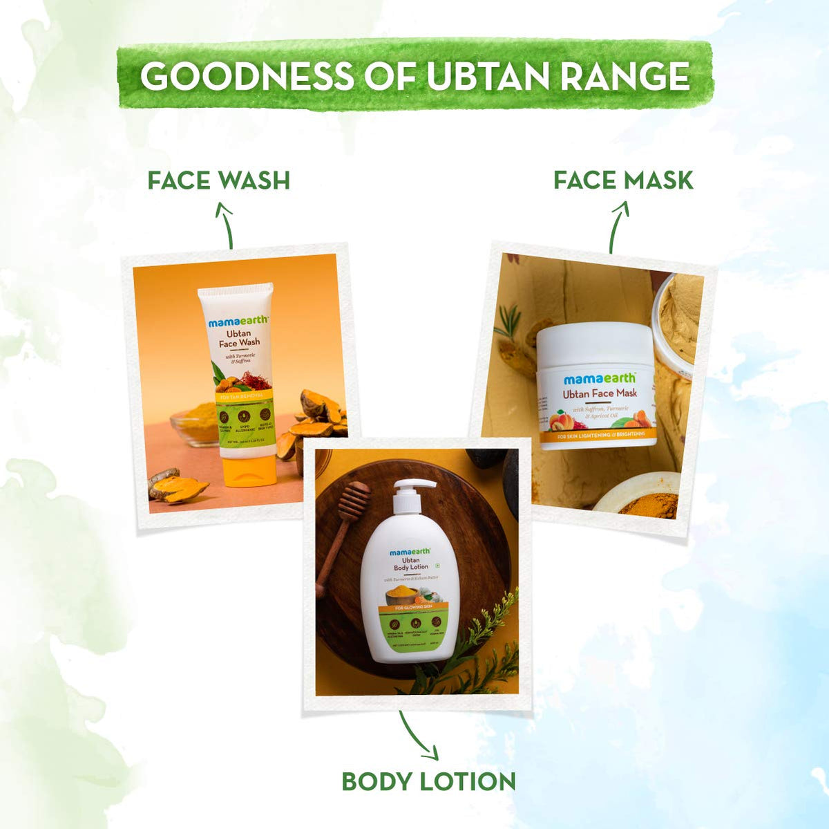 Mamaearth Ubtan Face Mask for Light & Brightening, 100ml - Image 5