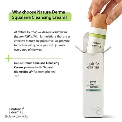 Nature Derma Squalane Cleansing Cream - 50ml