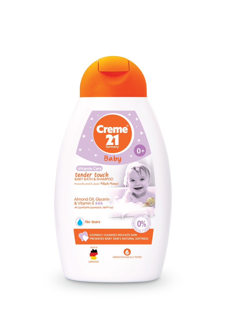 Creme21 Tender Touch Bath & Shampoo - 250ml