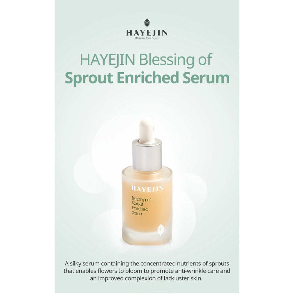 Hayejin Blessing of Sprout Enriched Serum, Face Treatment, 17ml - Image 7