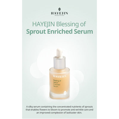 Hayejin Blessing of Sprout Enriched Serum, Face Treatment, 17ml - Image 7