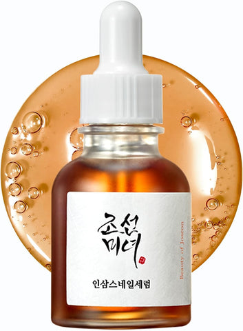 Beauty of Joseon Revive Serum Snail Mucin Ginseng Hydrating Repairing Peptide Facial Moisturizer, Dark Spot Acne Scar Dull Skin Fine Lines, Korean Skin Care for Men and Women, 30ml
