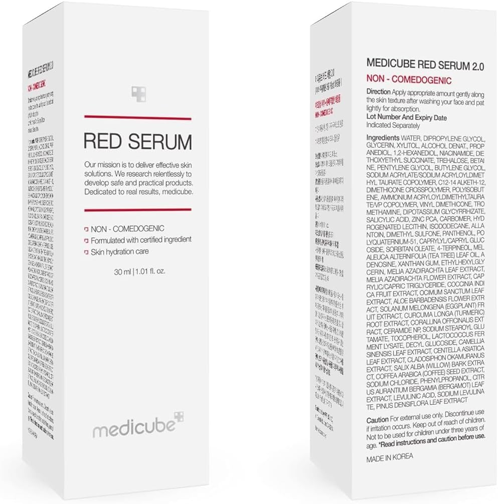Medicube Red Serum 2.0 - Face Serum with Beta-Glucan - 30ml - Image 3