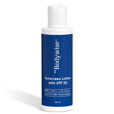 Be Bodywise Sunscreen Lotion with SPF 50 PA+++ 100m