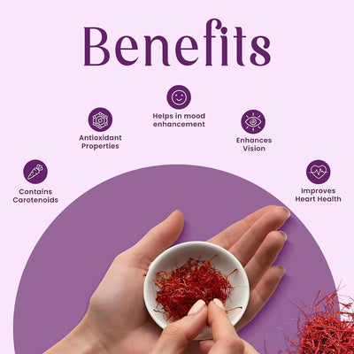 Herbal Max Kashmiri Saffron - A+++ Grade Mongra Kesar, 1g - Image 6