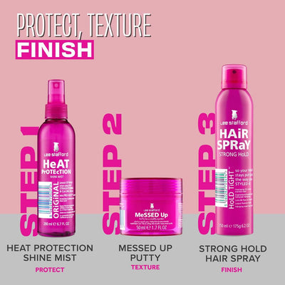 Lee Stafford Messed Up Styling Paste - Hair Styling - 50ml - Image 5