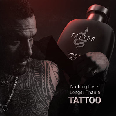Ustraa Men's Cologne - Tattoo, 100ml Fragrance - Image 2