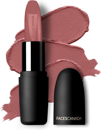 Faces Canada Weightless Matte Finish Lipstick Peach Candy 4.5g