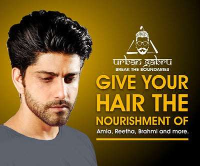 Urban Gabru Ayurvedic Jadibuti Hair Shampoo with Natural Herbs - 200ml - Image 2