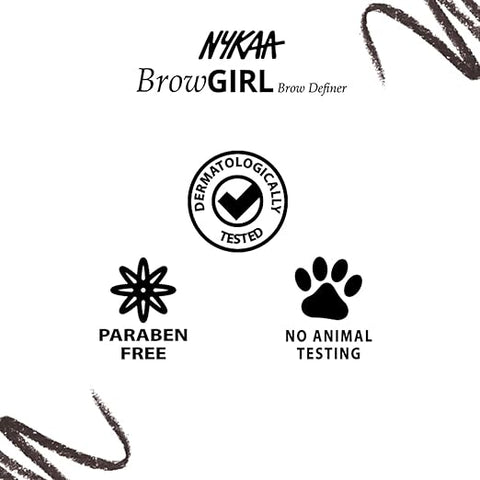 Nykaa BrowGirl Brow Definer  Bewitched chestnut0.35gm