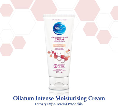 Oilatum Intense Moisturising Cream with Oatmeal - 200g - Image 2