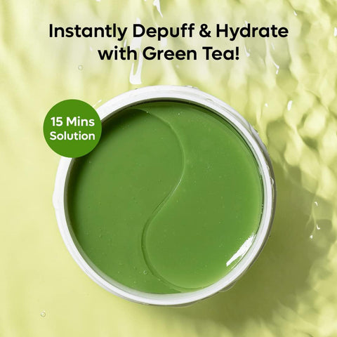 mCaffeine Green Tea Hydrogel Under Eye Patches