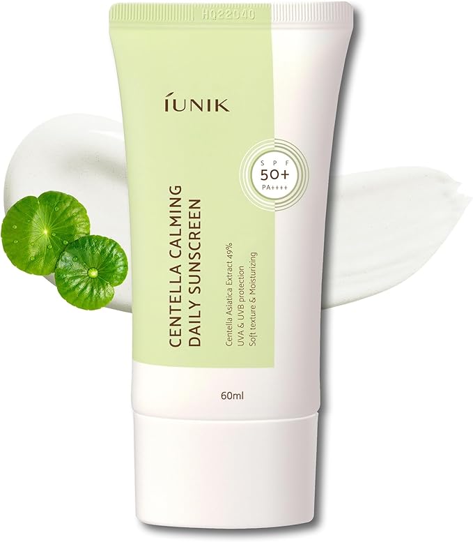 iUNIK Centella Calming Daily Sunscreen 60ml - Sun Care with Centella Asiatica