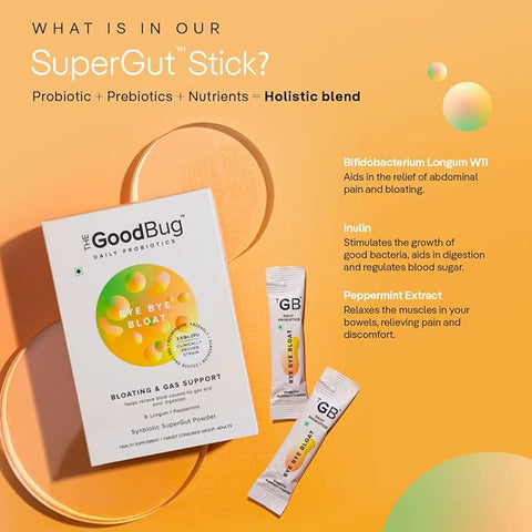 The Good Bug Bye Bye Bloat Sticks