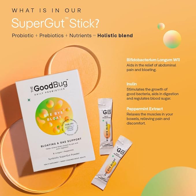 The Good Bug Bye Bye Bloat Stick