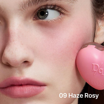 Dasique Souffle Color Pot #12 Apple Tarte - Multi-Use Lip & Cheek Tint, Built-In Mini Brush - Image 4