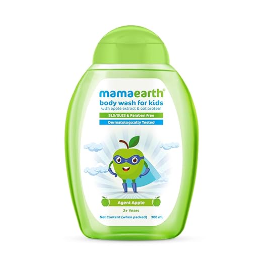 Mamaearth Agent Apple Body Wash, Apple Extract, 300 ml
