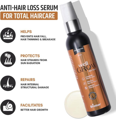 Brinton WellGrow Hair Growth Serum with Baicapil & Kerarice - 60mL - Image 4
