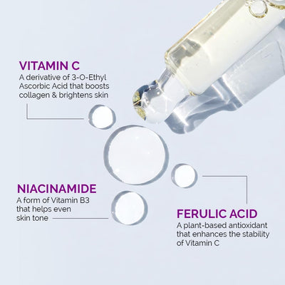 The Derma Co Face Serum - 10% Vitamin C with Niacinamide & Hyaluronic Acid, 30ml - Image 2