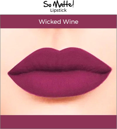 Nykaa So Matte! Lipstick Wicked Wine 07 - Colour Cosmetics - Image 3
