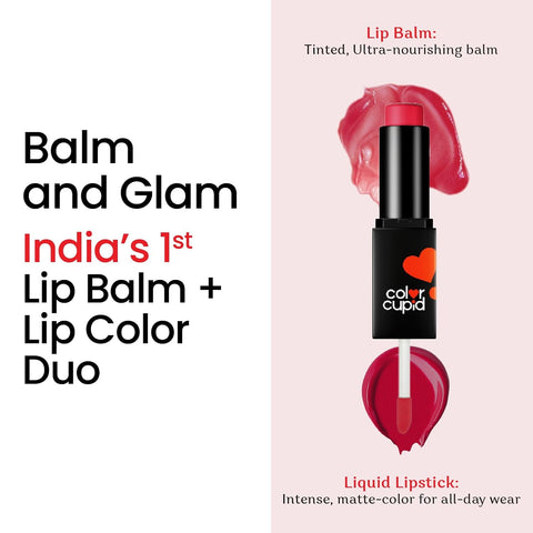 Color Cupid Lip Balm + lipstick Redreign LB5