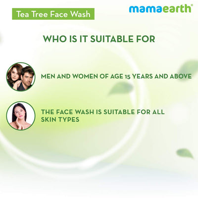 Mamaearth Tea Tree Facewash for Acne & Pimples - 250ml - Image 8