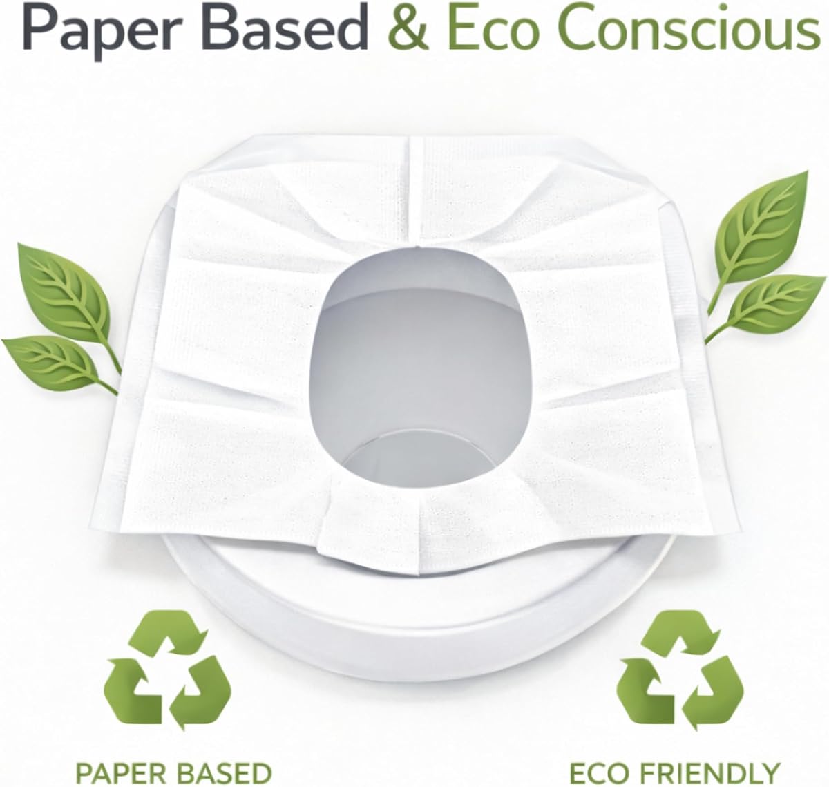 Pee Safe Disposable Toilet Seat Cover - Paper-Based, Eco-Friendly - 20 Pieces - Image 6