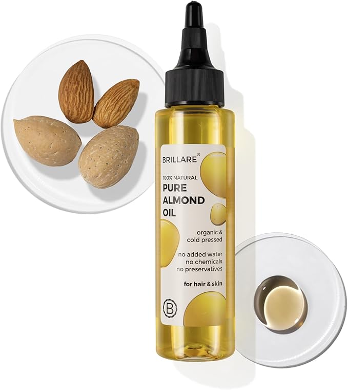 Brillaire Almond Oil - Pure Body Care, 100ml - Image 4