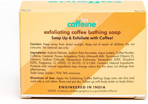 mCaffeine Exfoliating Coffee Bathing Bar