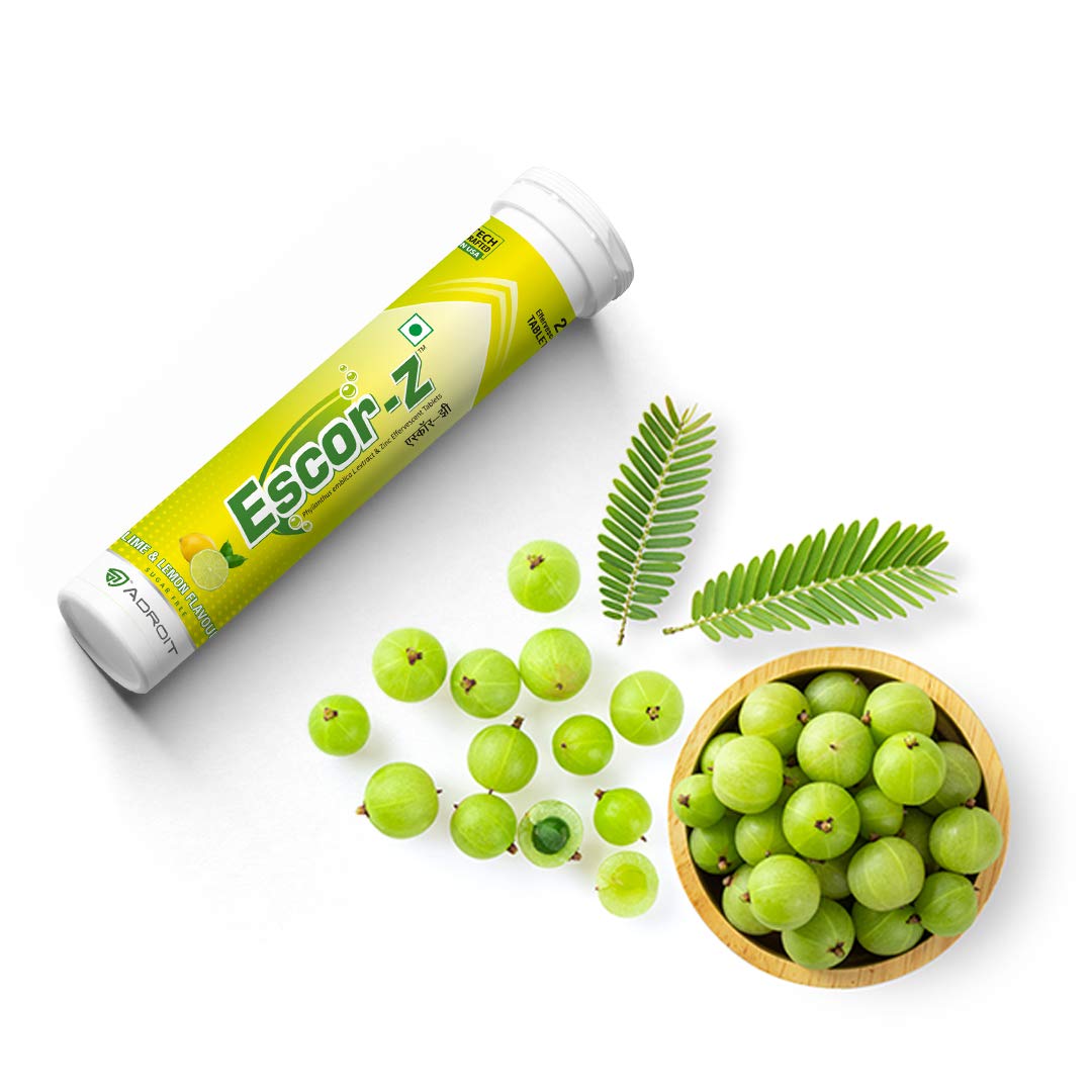 Glutone Vitamins & Minerals Effervescent Tablets Lime & Lemon - 20 Pack - Image 4