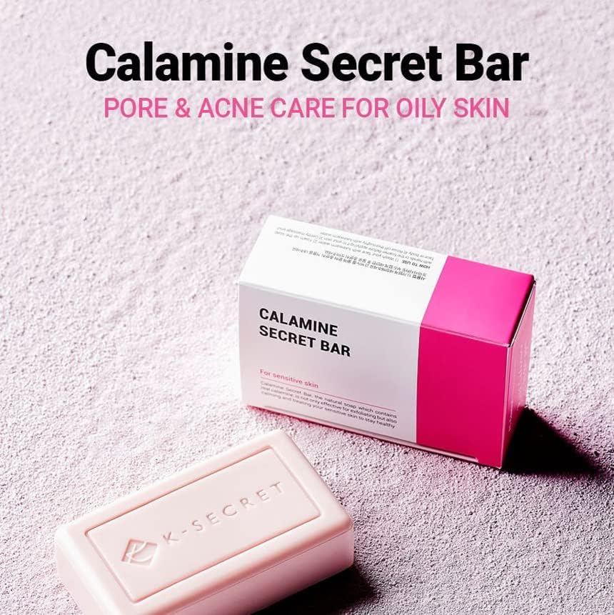 K-SECRET SEOUL 1988 Calamine Secret Bar, Body Care Soap, 100g - Image 5