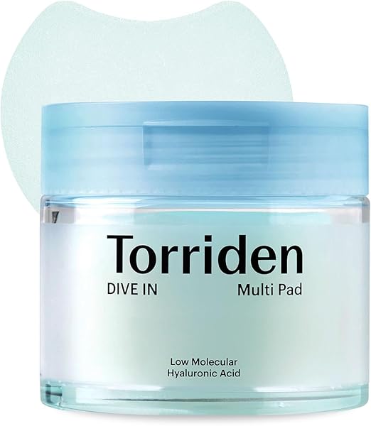 Torriden Dive In Low Molecular Hyaluronic Acid Multi Pads, 160ml