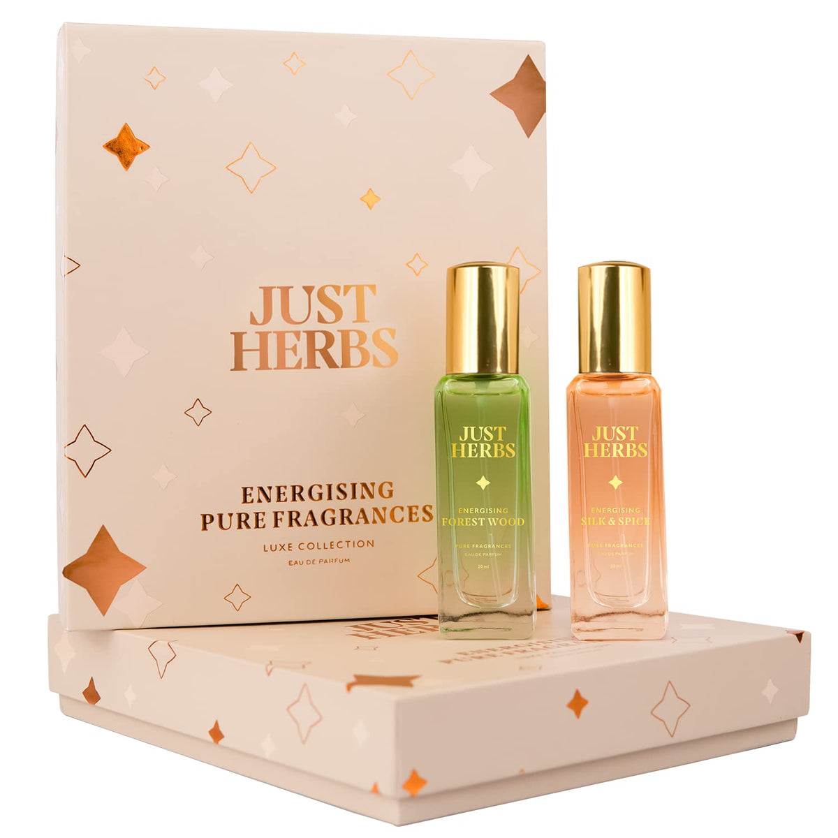 Just Herbs EDP Perfume Gift Set, Long Lasting Scent, 2x20ml