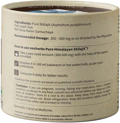 Neuherbs Pure Himalayan Shilajit Resin, Herbal & Ayurvedic, 20g - Image 8