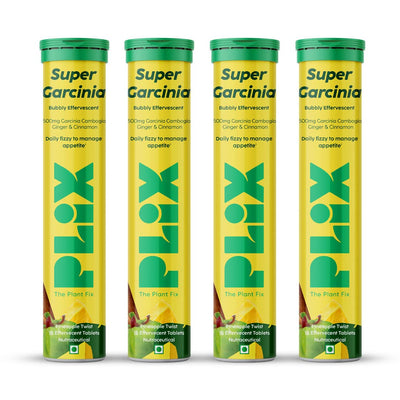 Plix Super Garcinia Pineapple Twist Effervescent Tablets - 15 Pack