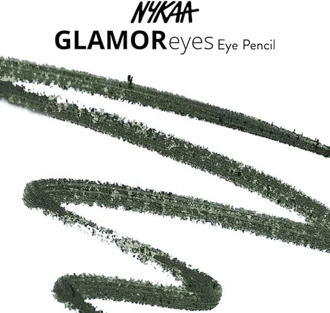 Nykaa Glamoreyes Eye Pencil Jade Jinx 03 - Colour Cosmetics, Single Pencil - Image 4