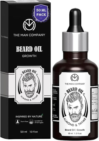 The Man Company 100% Natural Beard Growth Oil (50 ml)