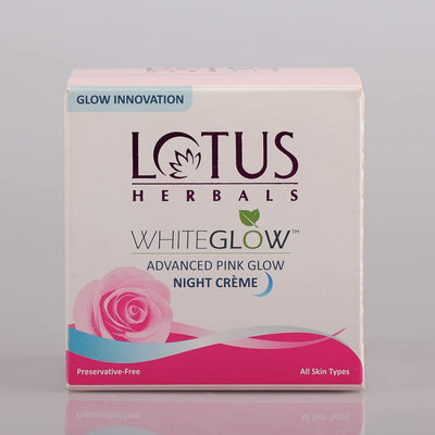 Lotus Whiteglow Advance Pink Glow Night Creme - 50gm - Image 5