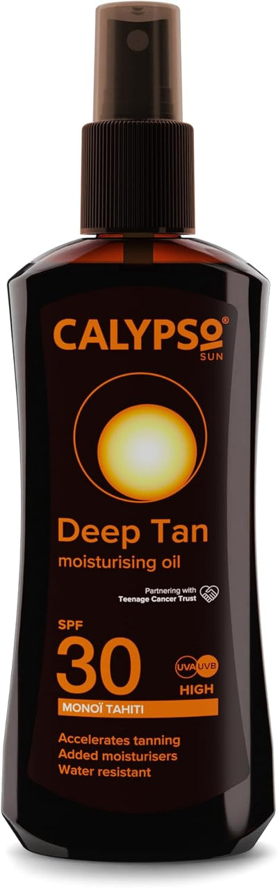 Calypso Deep Tanning Oil SPF 30 Spray - 200ml - Image 2