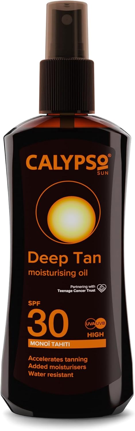 Calypso Deep Tanning Oil SPF 30 Spray - 200ml - Image 2