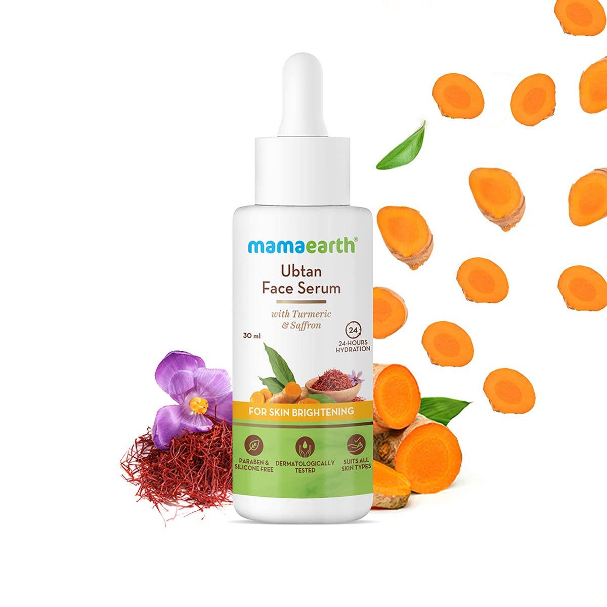 Mamaearth Ubtan Face Serum with Turmeric - 30 ml - Image 2