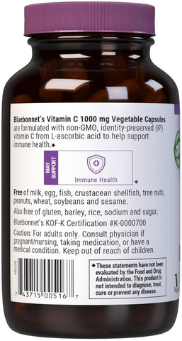 Blue Bonnet Buffered Vitamin C-1000Mg Ca