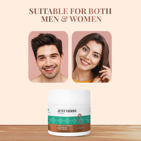 Just Herbs Bhringraj + Rosemary Nourishing Hair Cream 100g