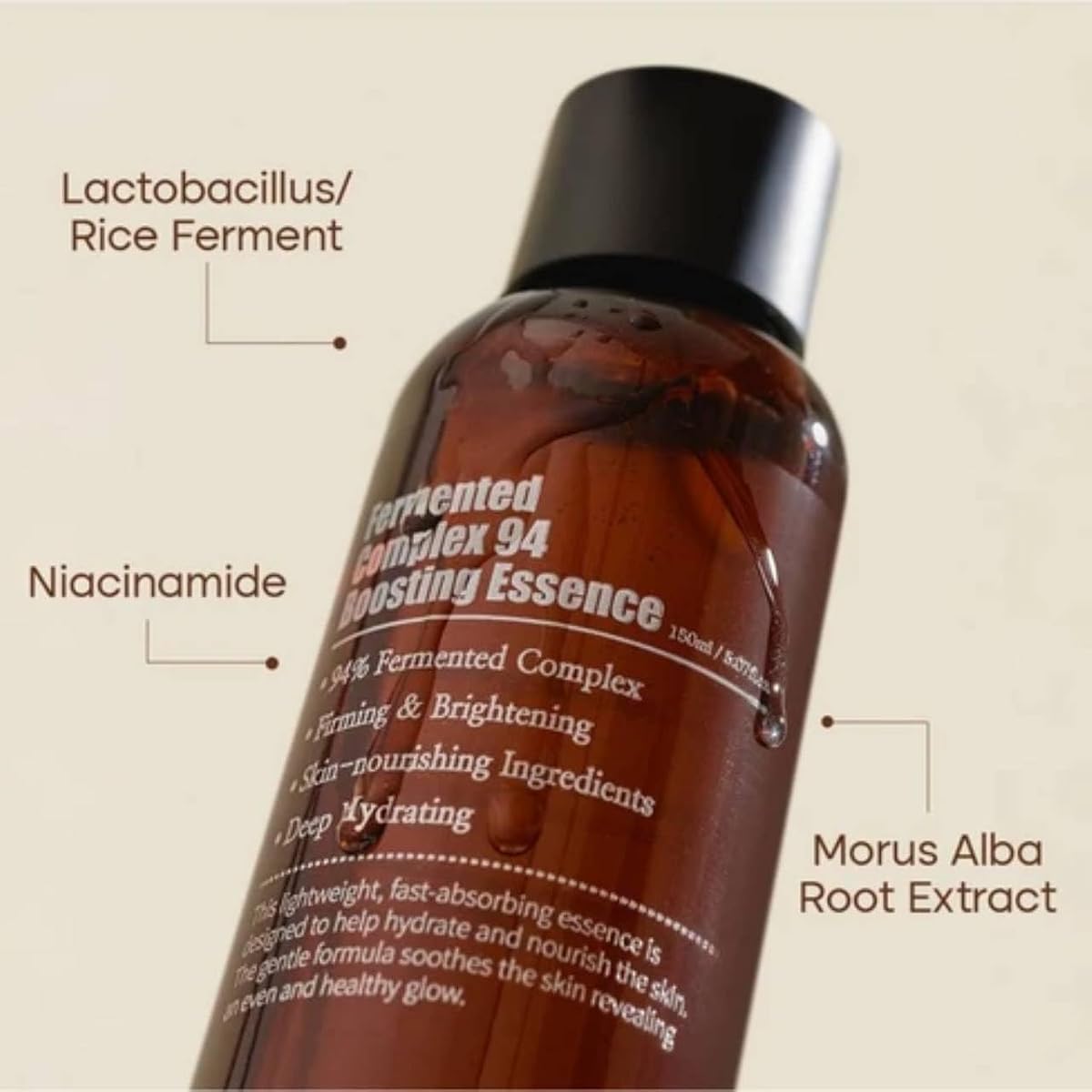 Purito Fermented Complex 94 Boosting Essence - Anti-Aging, Hydrating, 150ml - Image 2