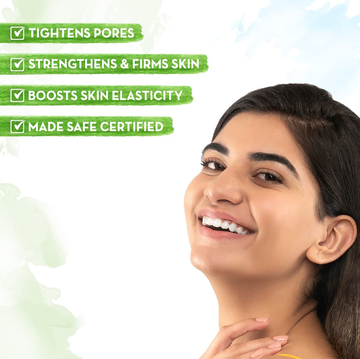 Mamaearth Green Tea Day Cream with Collagen for Open Pores, 50g - Image 3