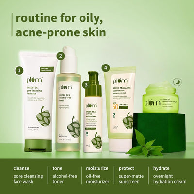 Plum Green Tea Pore Cleansing Face Wash - 100ml - Image 8