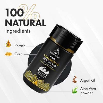 Urban Gabru Hair Volumizing Powder Wax - Matte Finish, Strong Hold, 5g - Image 3