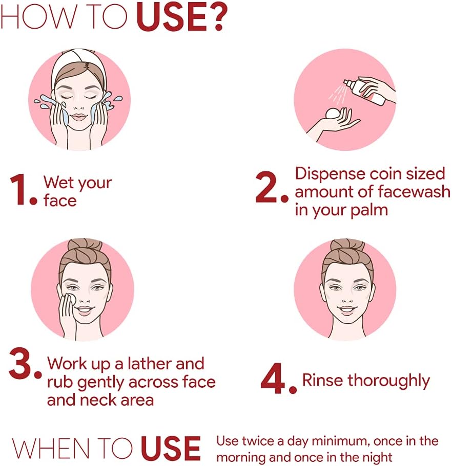 Good Vibes Rosehip Deep Cleansing Face Wash - 120 ml - Image 6